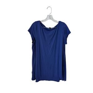 Eileen Fisher Viscose Jersey Short Sleeve T-shirt Size XL